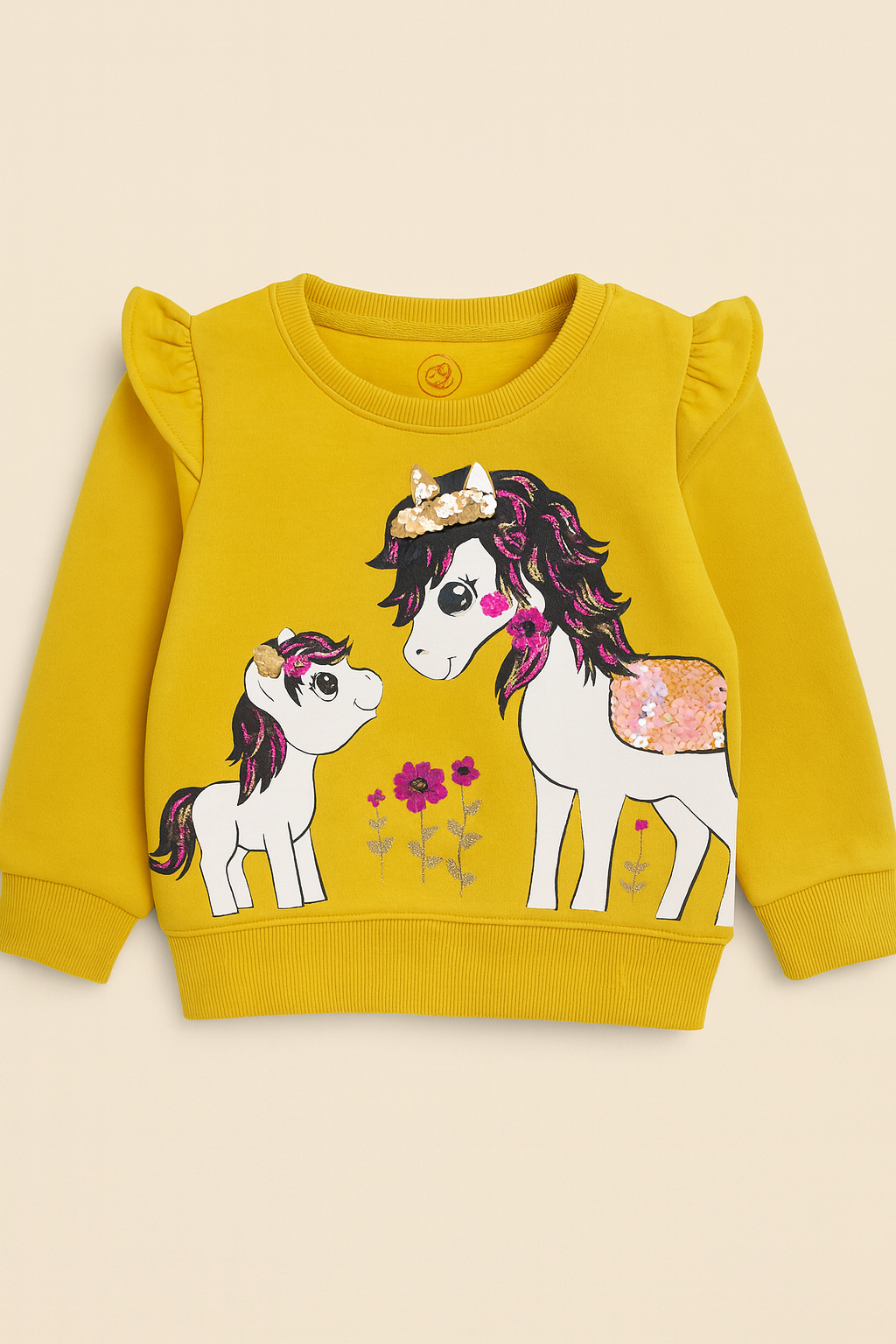 Girls Pony Sweatshirt:Zara