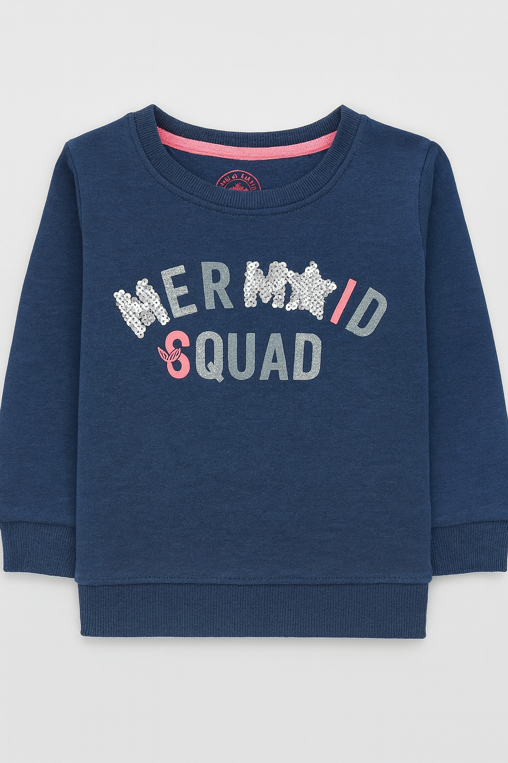 Mermaid Squad Girls’ Sequin Sweatshirt