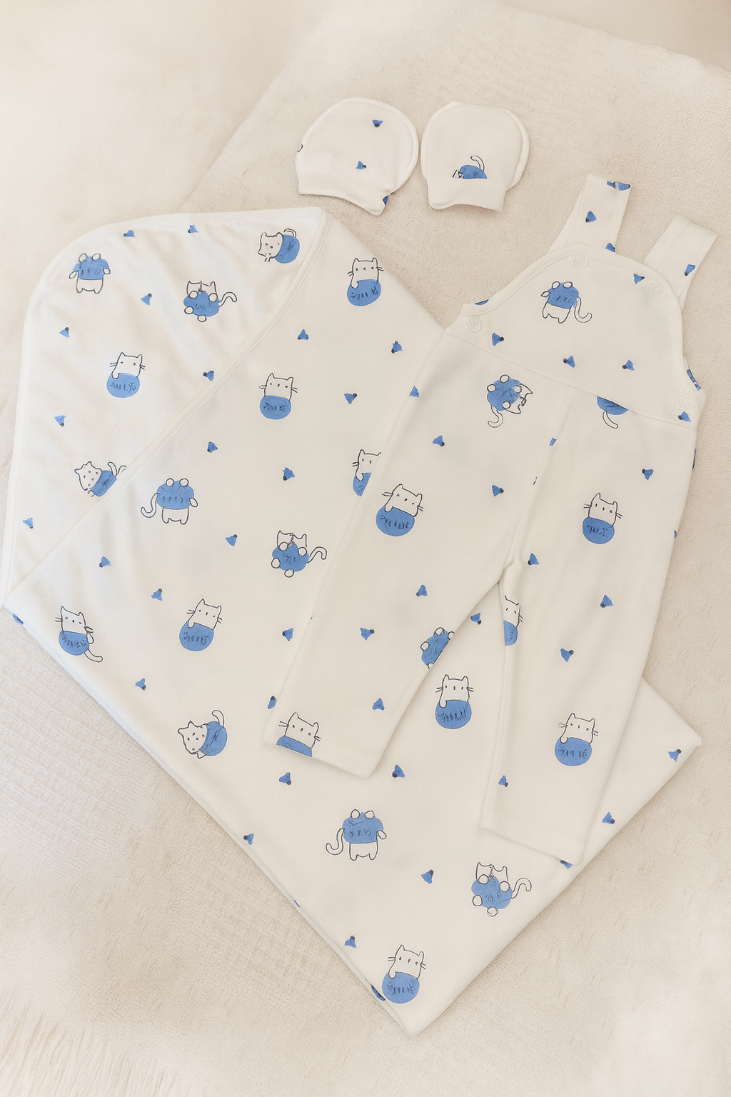Cozy Kitty Baby Clothing Set