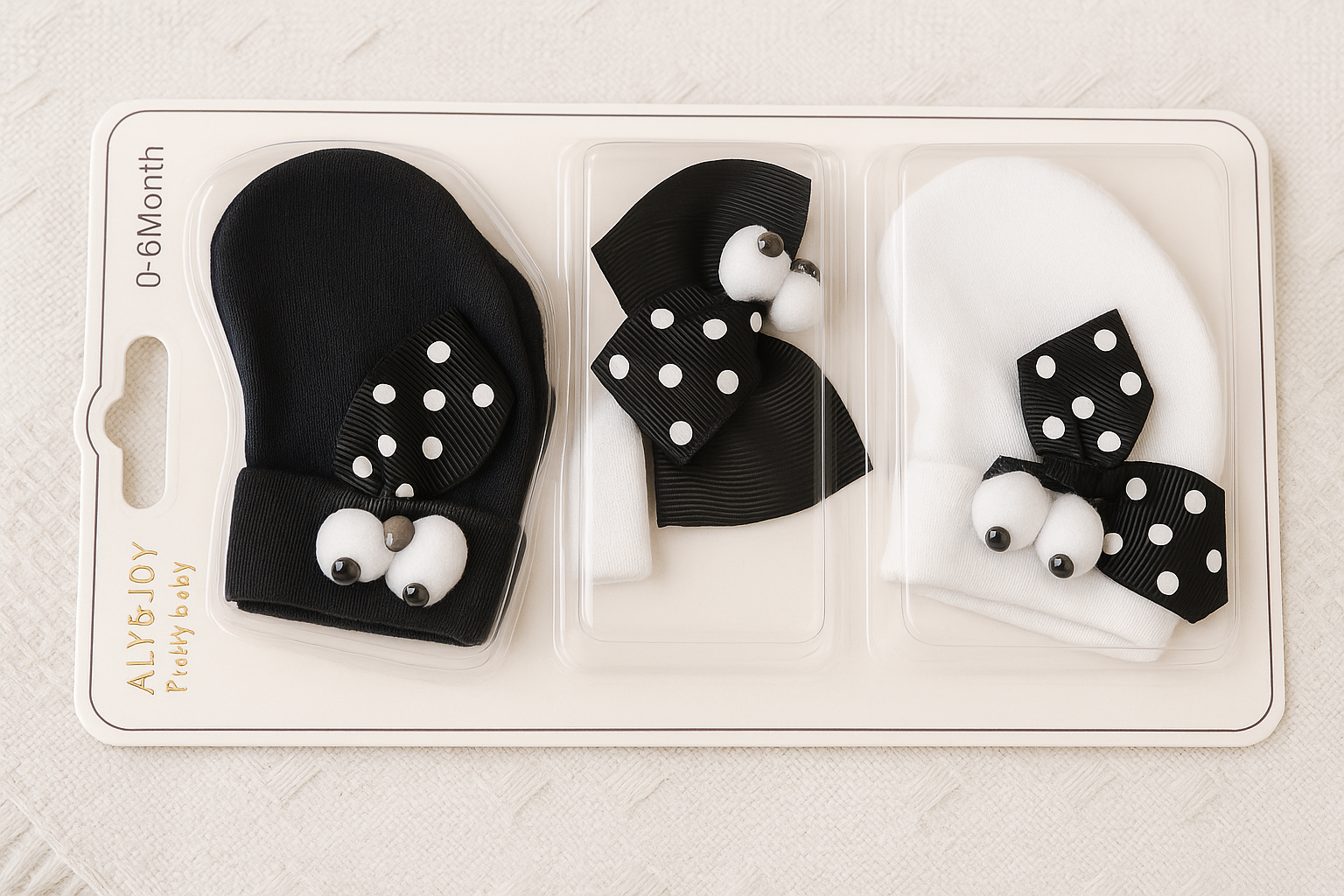 Polka Dot Baby Socks Set