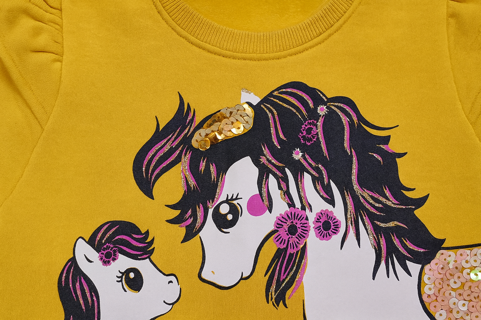 Girls Pony Sweatshirt:Zara