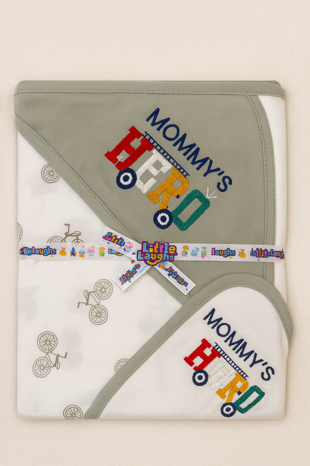 Mommy’s Hero Hooded Baby Towel