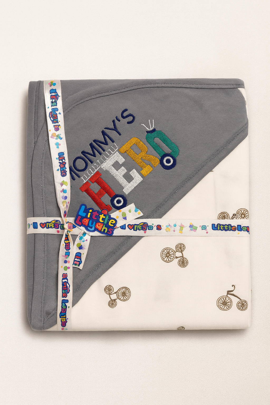 Mommy’s Hero Hooded Baby Towel