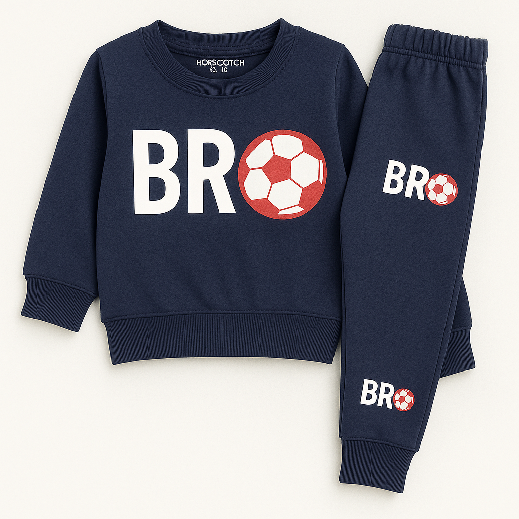 BRO Tracksuit:Navy Blue