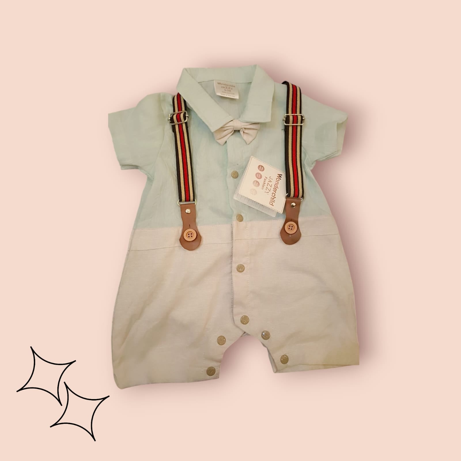 Imported bow Romper Made in Thailand