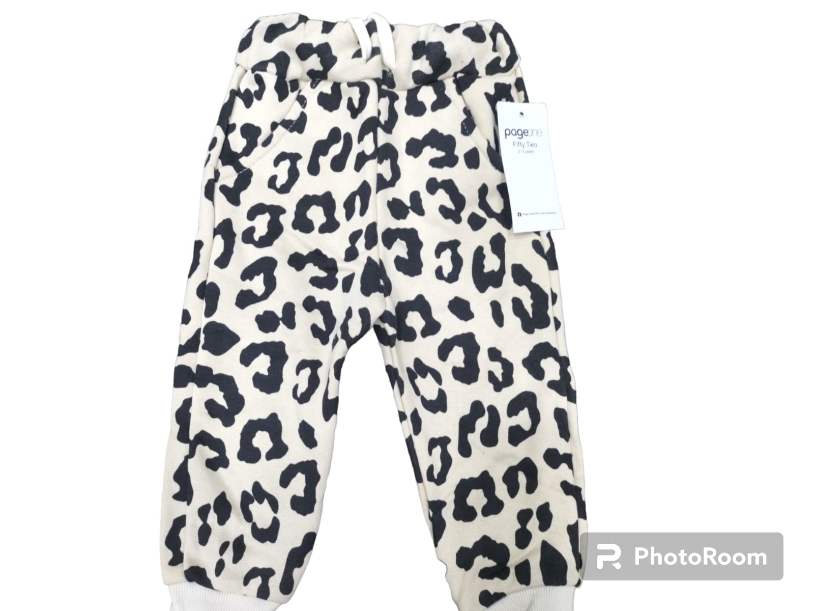 Kids Leopard Print Jogger Pants: