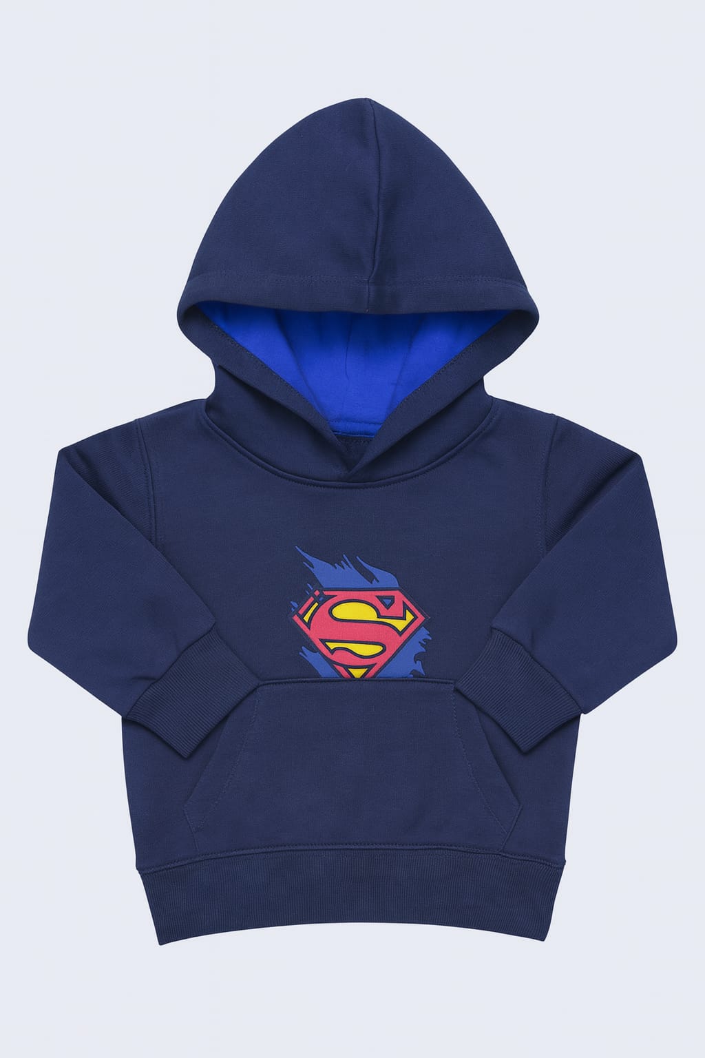 Superman Logo Hoodie :Royal Blue