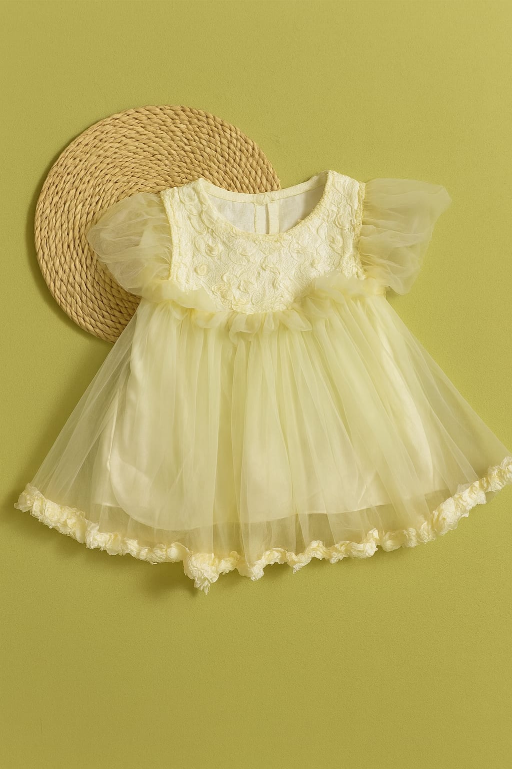 Off White net frock