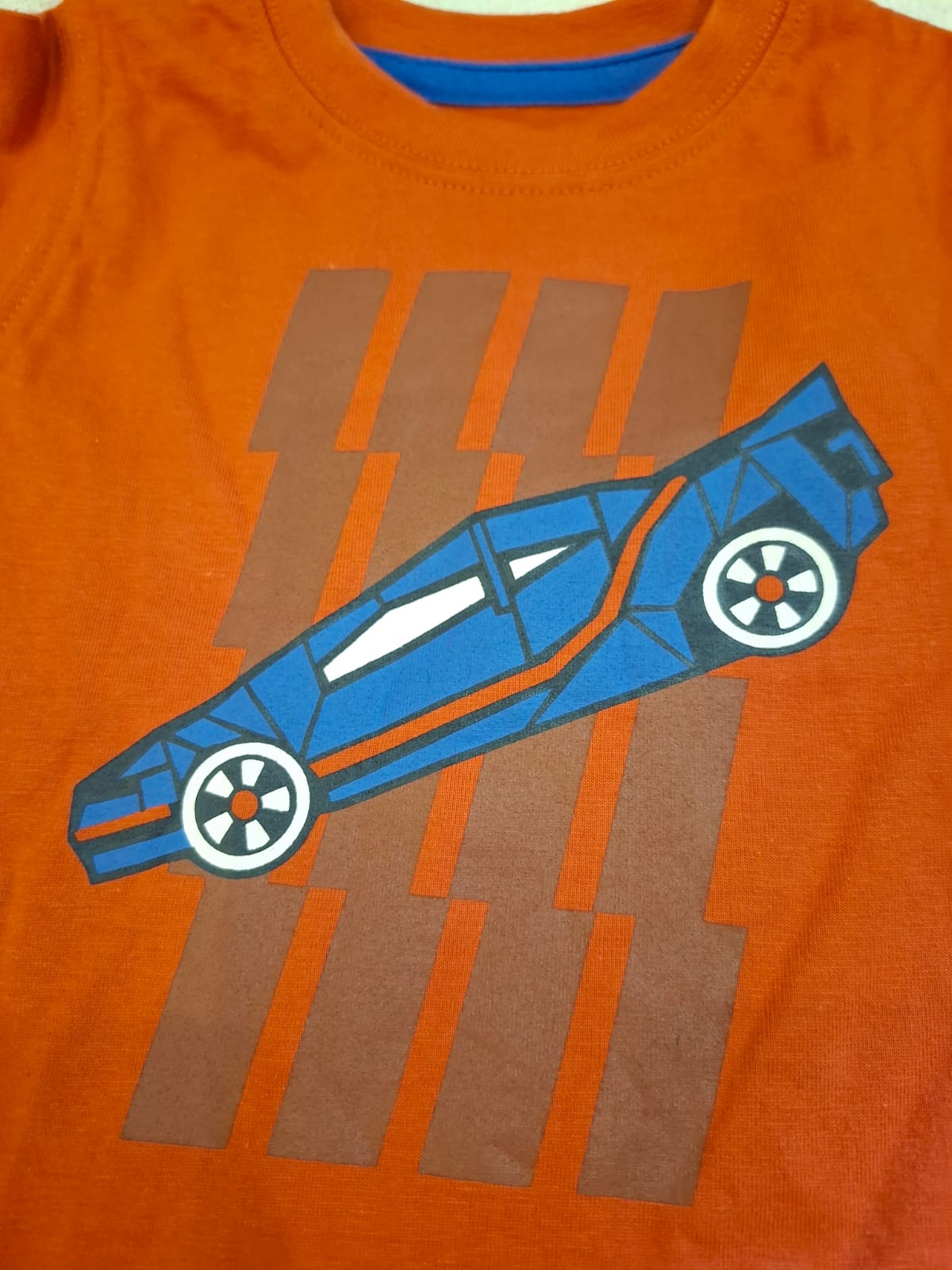 2-Pack Boys Car Print Full Sleeve T-Shirts: Mini Minors