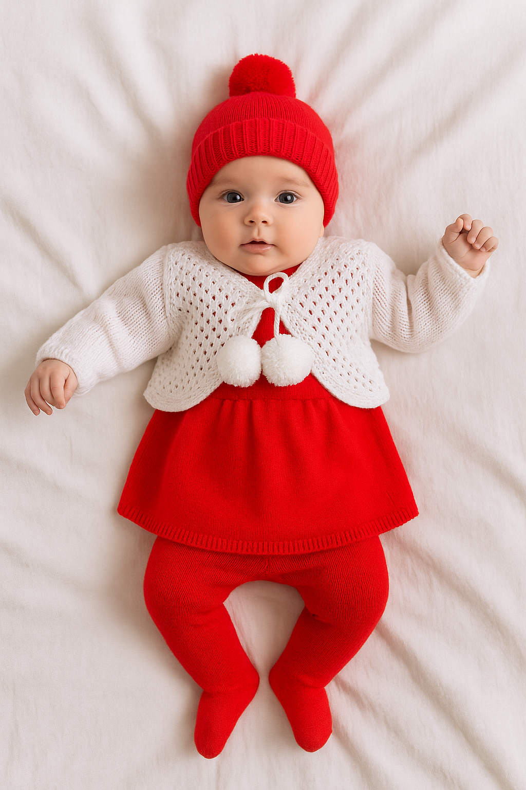 Frock set red